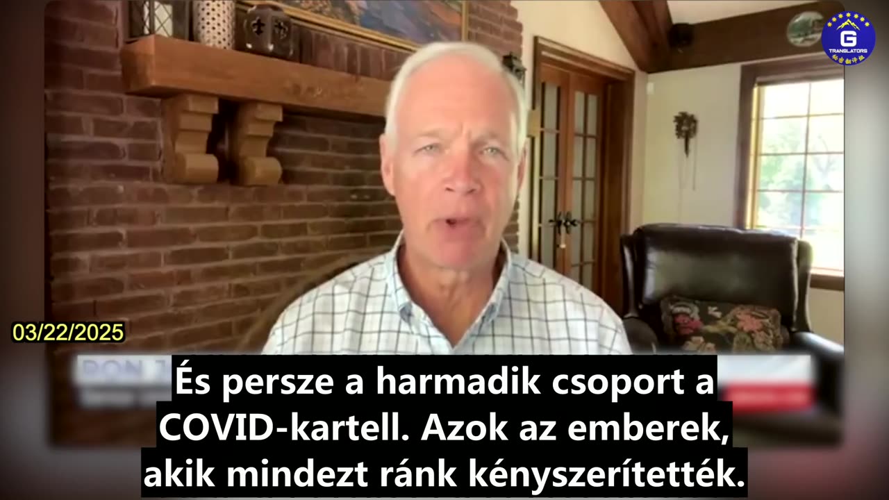 【HU】Ron Johnson szenátor: Túl sokan tagadják a COVID-oltás által okozott sérüléseket