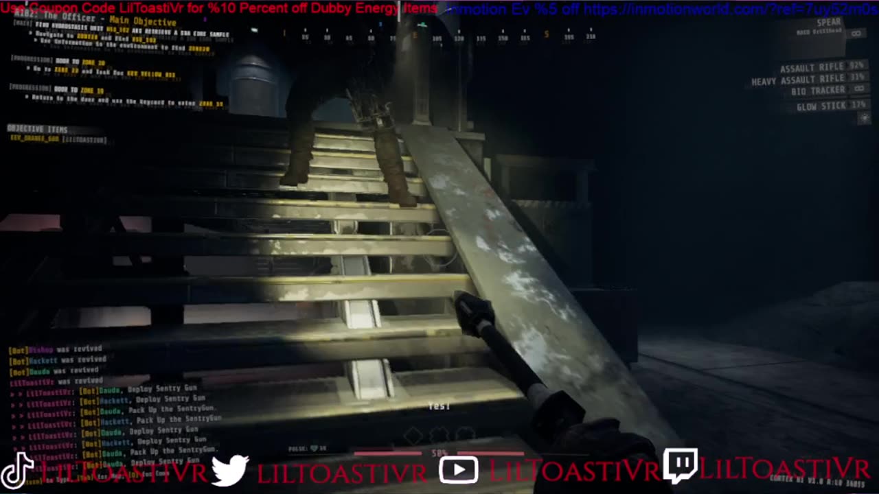 🔦 GTFO: No Room for Mistakes Survive with LilToastiVr! #Horror #LilToastiVr #Survival #TTV #Follow
