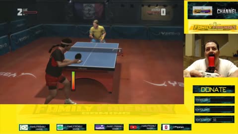 Rockstar Games presents Table Tennis Gameplay