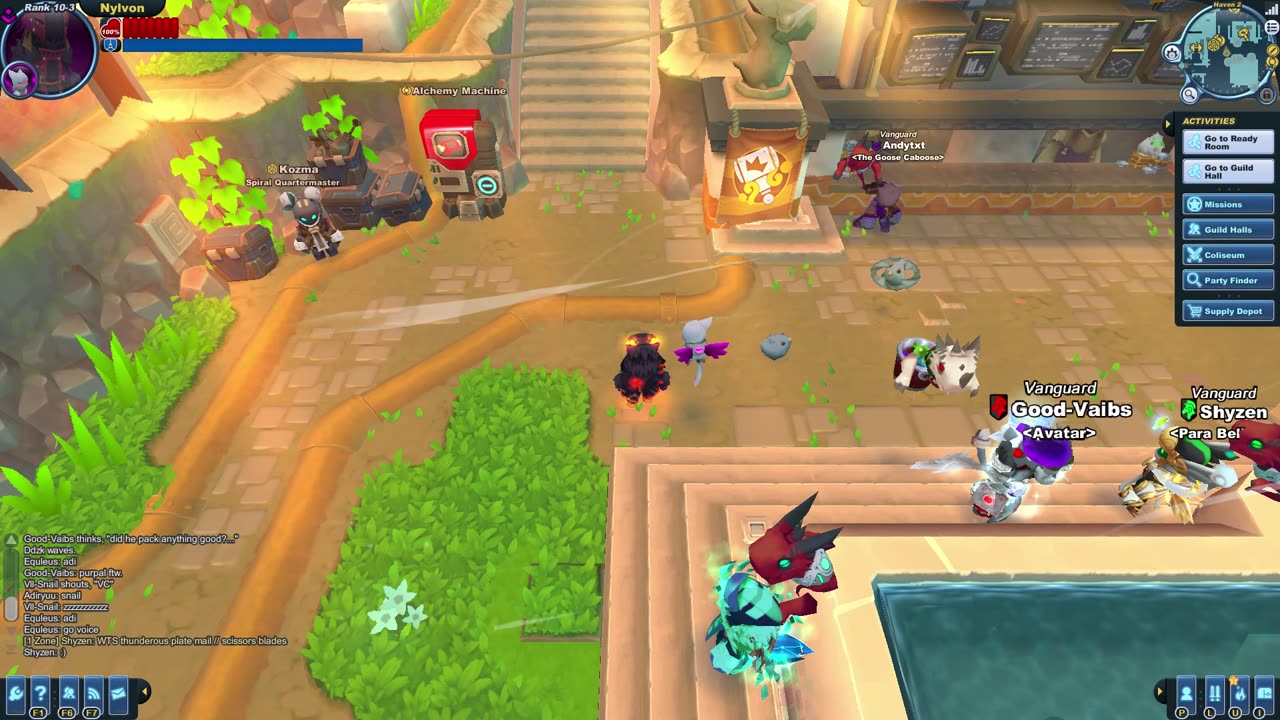 Grinding in Spiral Knights until I get a Polaris Recipe