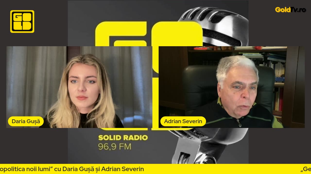 11.04.2025, Geopolitica noii lumi - Daria Gușă & Adrian Severin