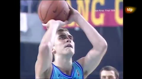 "FC Barcelona vs Adecco Estudiantes" FINAL COPA KORAC 1999 Partido de vuelta (31 de Marzo, 1999)