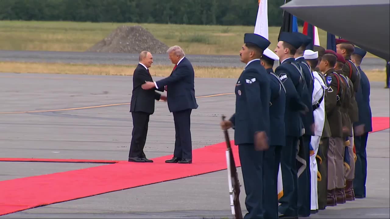 Trump and Putin meet for historic summit in Alaska