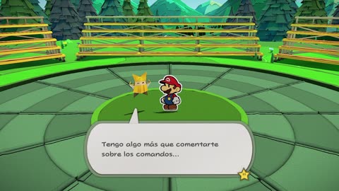 Paper Mario: TOK - Ep. 2 - Mario y Olivia en el Bosque de los murmullos - El viejo Sabino