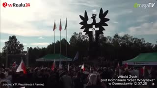 Wzruszająca przemowa, którą powinien usłyszeć świat - dr Witold Zych w rocznicę Rzezi Wołyńskiej