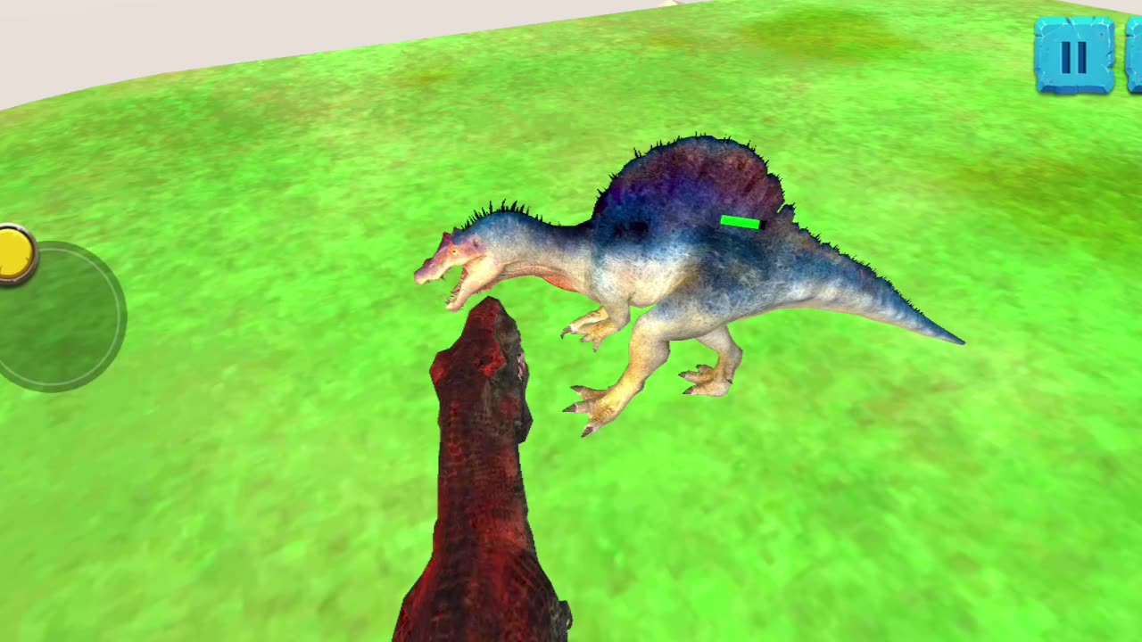 Dinosaur Planet | Dinosaur Hunting Cartoon | Dinosaur Attack | Dinosaur vs Spinosaurus | SlowlyGamer