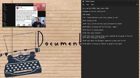 The Youtube Underground Let s Take Some Notes Together 12 31 22 privated deleted livestream