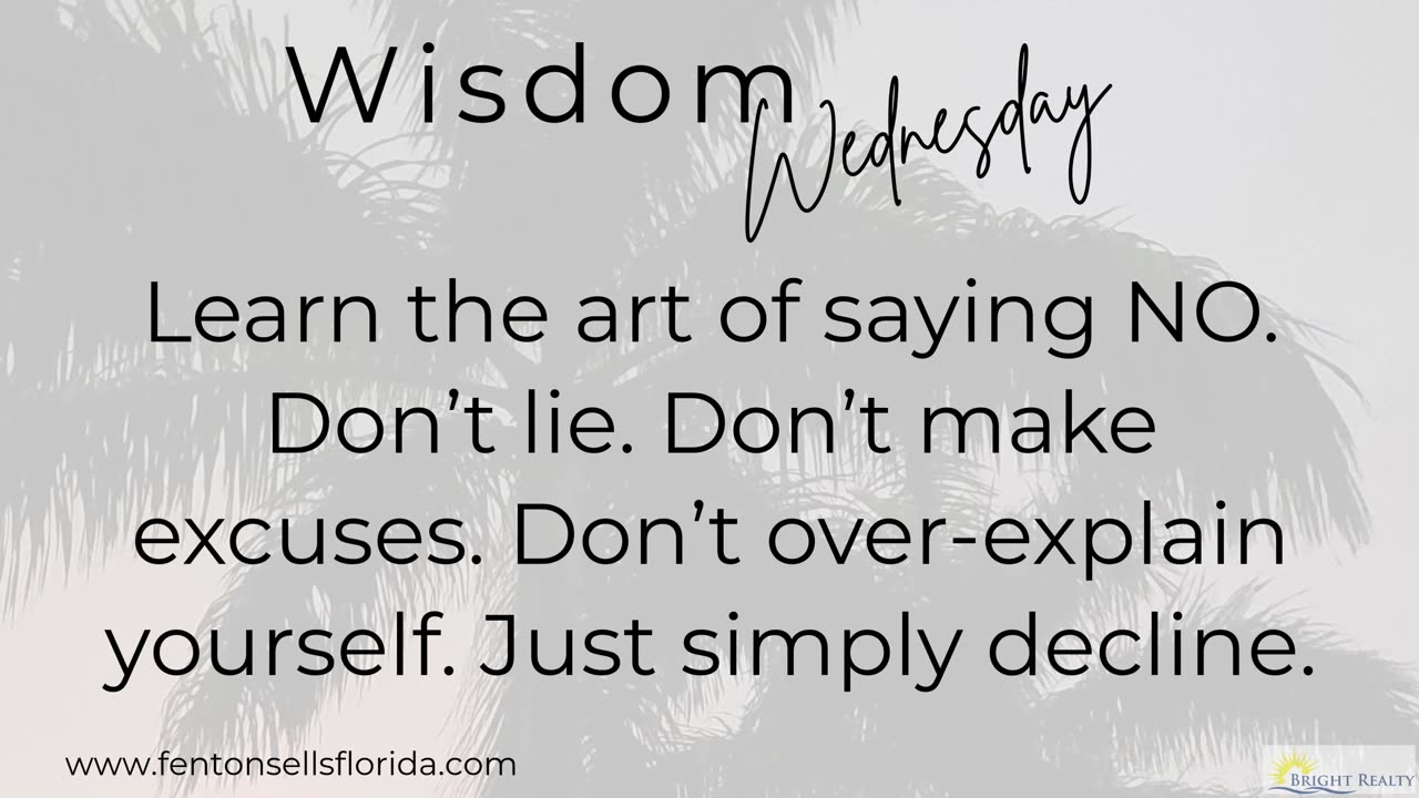 🌿 Wisdom Wednesday 🌿