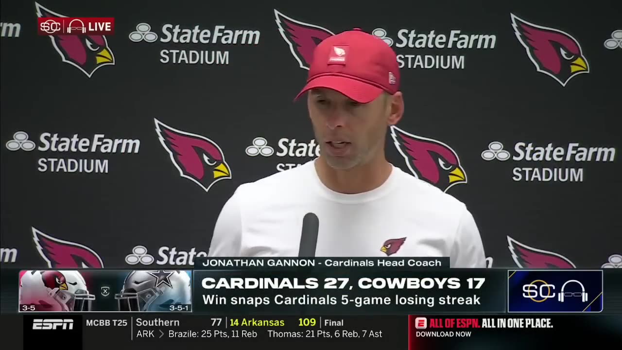 "They'll miss PLAYOFFS" - Ryan Clark reacts to Cowboys crumble in 27-17 Week 9 defeat to Cardinals