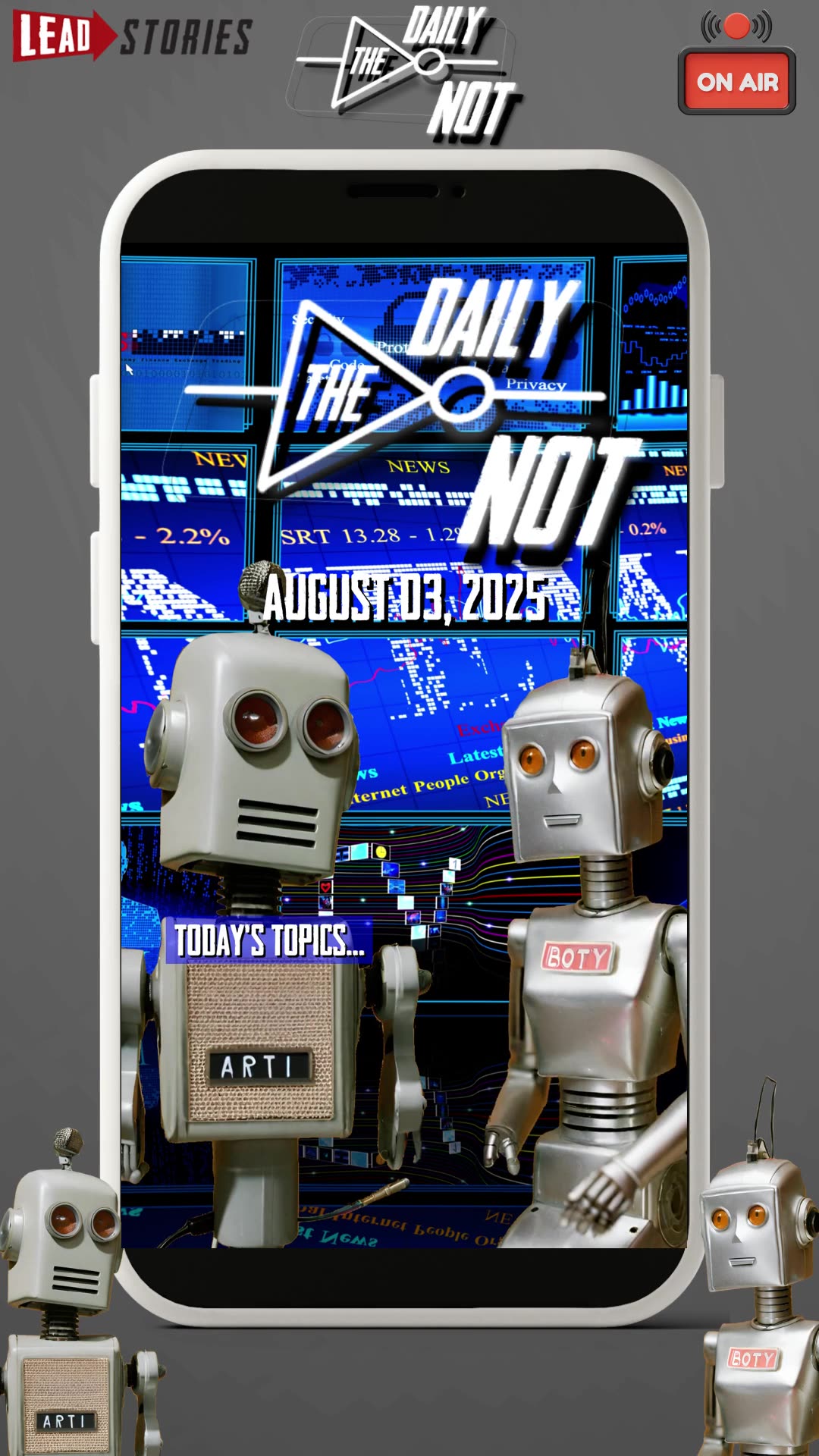 The Daily NOT - A show about what didnt happen today. Episode 496.