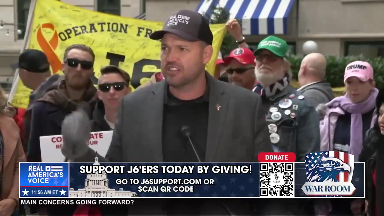 Ben Bergquam Live From Washington D.C. Commemorates J6 Heroes Who Died, And Who Were Thrown In Jail