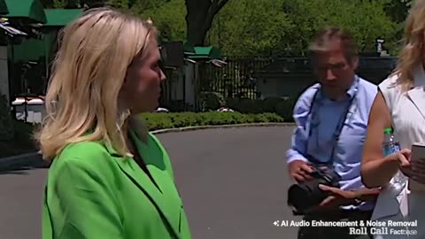 Press Briefing Karoline Leavitt Speaks to Reporters Outside the White House - June 2, 2025