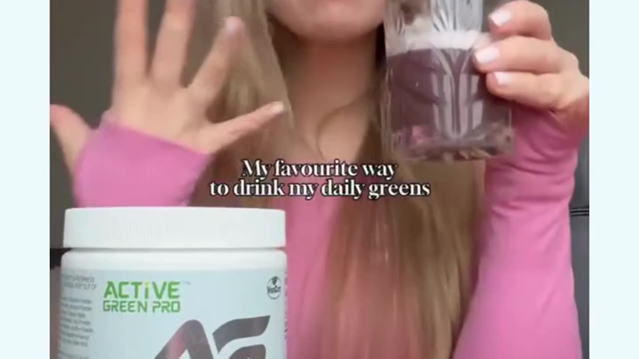 Daily Greens Boost lemon instant drink