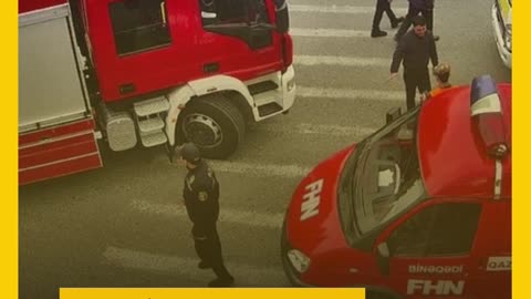 Binəqədidə yanğınla bağlı nəqliyyatın hərəkətinə məhdudiyyət aradan qaldırılıb
