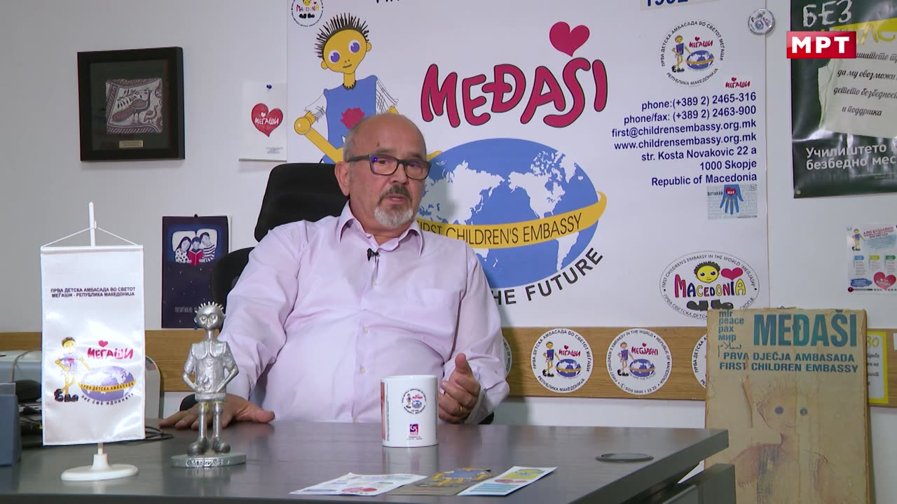 Интервју со Драги Змијанац претседател & основач на Првата детска амбасада во светот