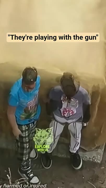 THIS IS A POLICE STANDOFF WITH ARMED CHILDREN