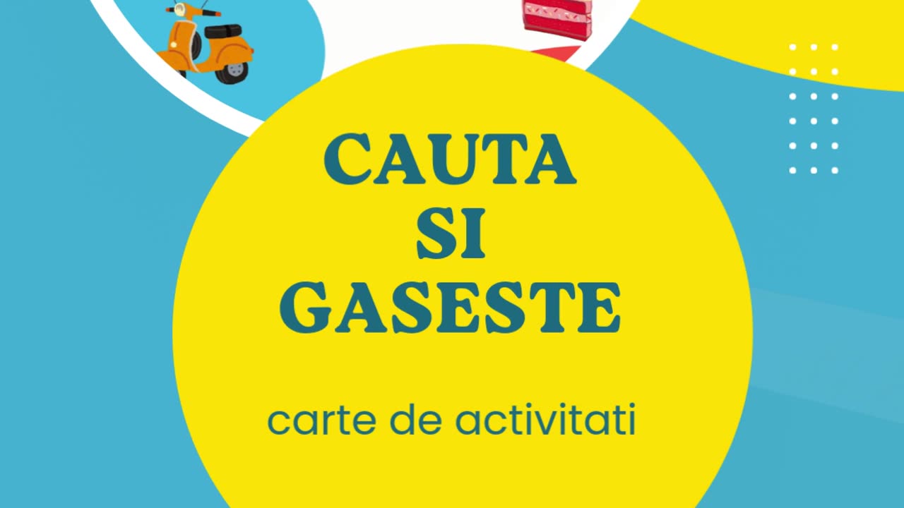 Cauta si gaseste: carte de activitati