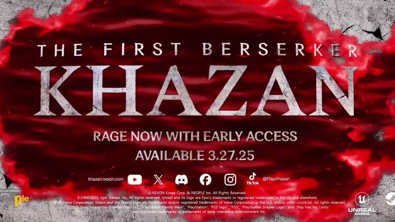The First Berserker Khazan Early Access Cinematic Trailer