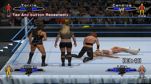 WWE SmackDown vs. Raw 2007| Torrie vs Jillian vs Lita VS Candice