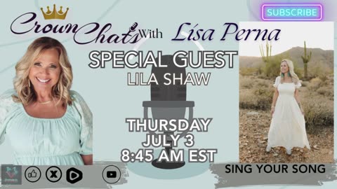 Crown Chats- Sing Your Song with Lila Shaw