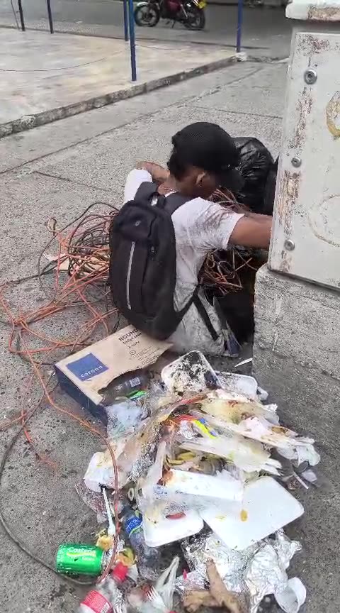 Daño a semáforo en Cartagena