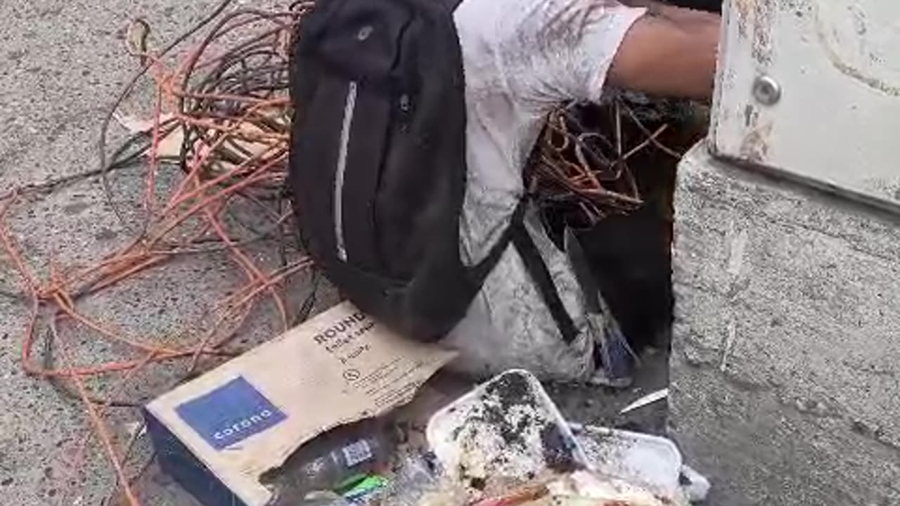 Daño a semáforo en Cartagena
