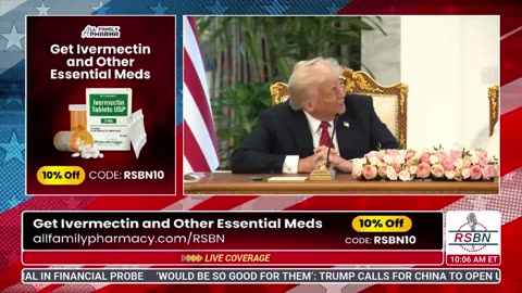 RSBN President Trump Signs Agreements With Qatar On Defense And Boeing - 5-14-25
