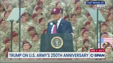 Trump: "Without us you'd all be speaking German right now.