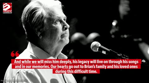 Brian Wilson's death has left The Beach Boys 'heartbroken'