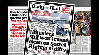 Questions about airlift of 100,000 Afghans to Britain