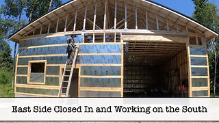 Building the Shop - Part 66 - Strapping and Insulation Install