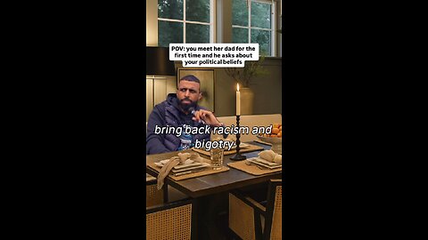 Do not copy Myron when meeting her dad for the first time lol.😂😂