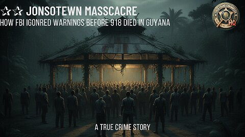 ☠️ Jonestown Massacre: How FBI Ignored Warnings Before 918 Died in Guyana 😱🕵️‍♂️