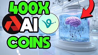 Top 10 AI Crypto Altcoins With Potential to 400X This Upcoming Bull Run (URGENT!)