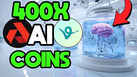 Top 10 AI Crypto Altcoins With Potential to 400X This Upcoming Bull Run (URGENT!)