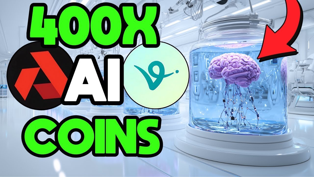 Top 10 AI Crypto Altcoins With Potential to 400X This Upcoming Bull Run (URGENT!)