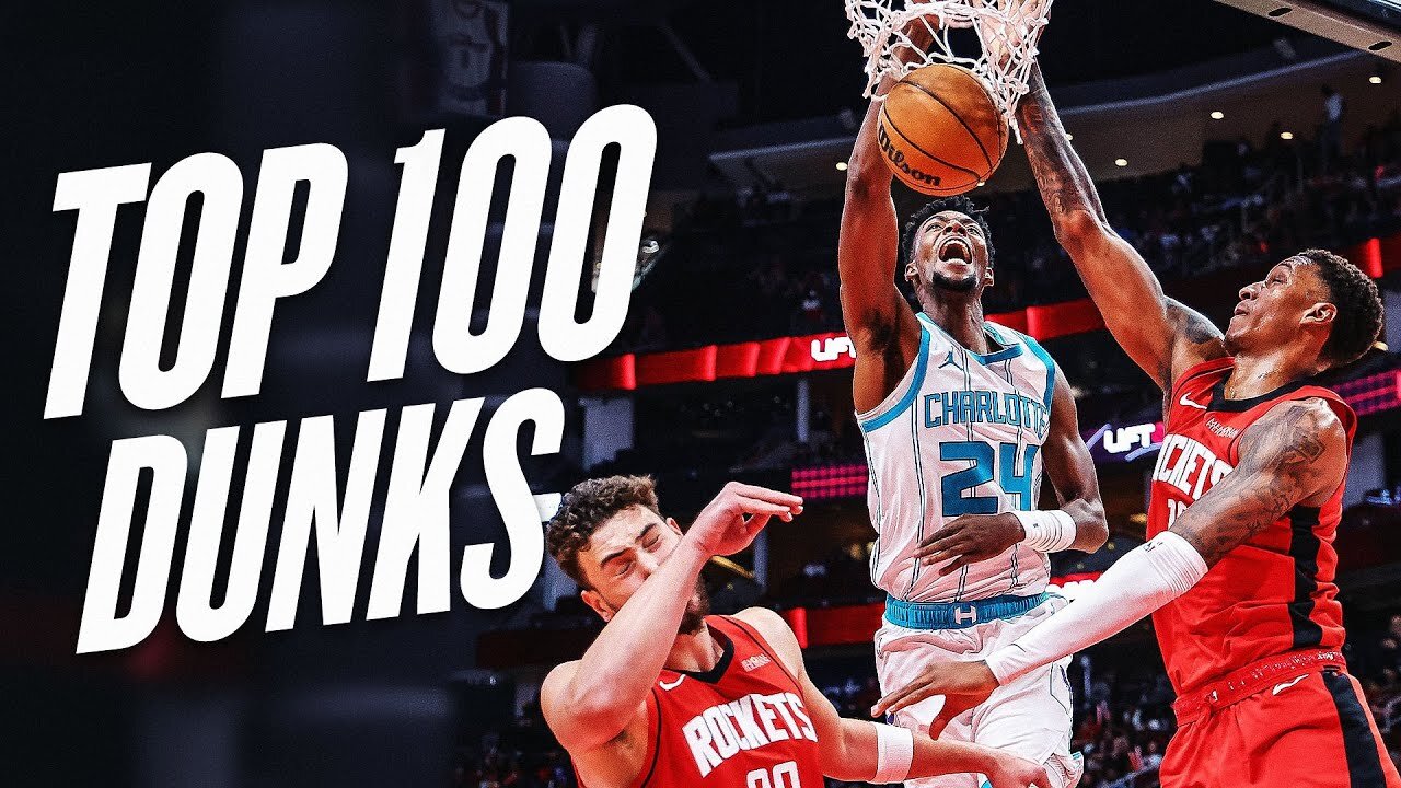 The Top 100 Dunks Of The 2024-25 NBA Season!