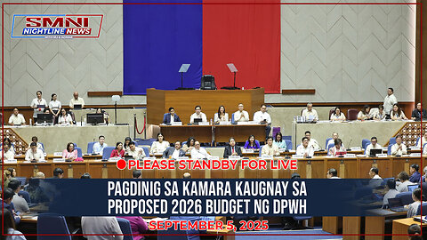 LIVE | Pagdinig sa Kamara kaugnay sa proposed 2026 budget ng DPWH - September 05, 2025