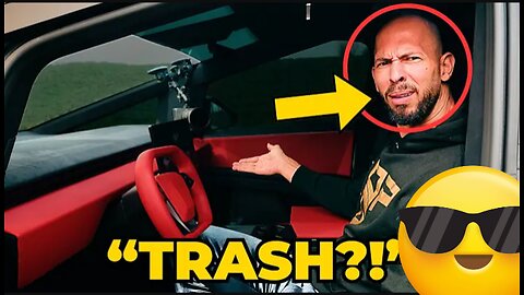 Andrew Tate’s FULL Cybertruck REVIEW… NOT IMPRESSED? 😤🔥