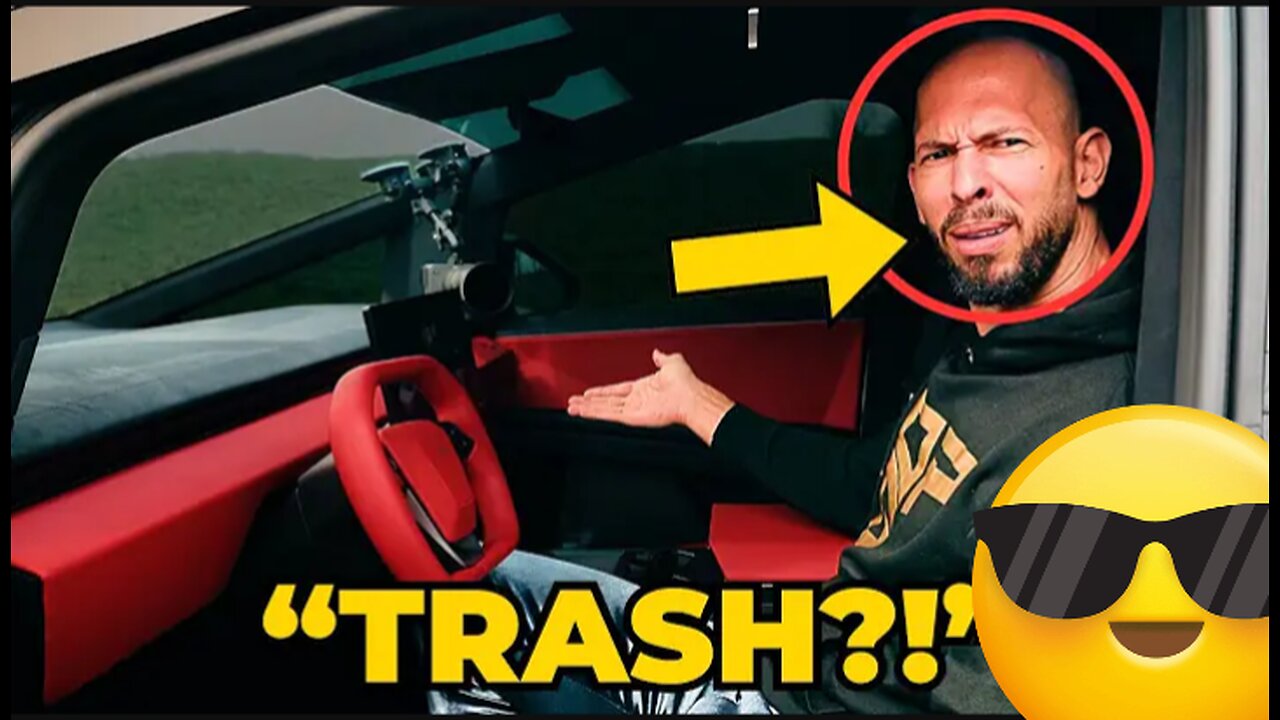 Andrew Tate’s FULL Cybertruck REVIEW… NOT IMPRESSED? 😤🔥