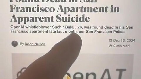 "Uncovering the Tragic Story: The OpenAI Whistleblower Suicide Controversy"