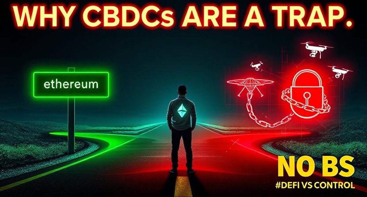 CBDCs vs DeFi, The Battle for Financial Freedom #NOBS #truth #reallife #smartcontracts #blockchain