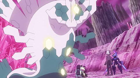 Shockwaves from the White Zygarde Pokemon Horizons Episode 88 reaction