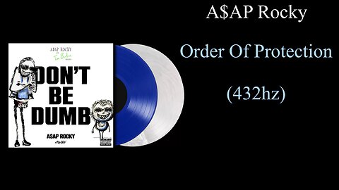 A$AP Rocky - Order Of Protection (432hz)