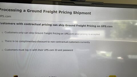 UPS.com GFP