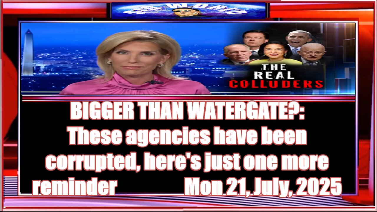 BIGGER THAN WATERGATE These agencies have been corrupted, here's just one more reminder