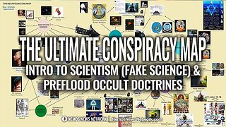 The Ultimate Conspiracy Map ep. 2 - Intro to Scientism (Fake Science) & Preflood Occult Doctrines