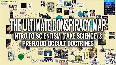 The Ultimate Conspiracy Map ep. 2 - Intro to Scientism (Fake Science) & Preflood Occult Doctrines