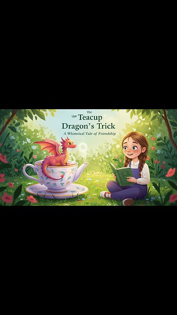 The Teacup Dragon’s Trick: A Whimsical Tale of Friendship