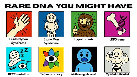 Every Rare DNA Trait You Might Have | Uncommon Genetic Features Most People Don’t Know About